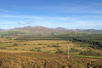 Cors Y Wlad viewed from Yr Allt