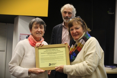 Volunteer Group of the Year 2023 -24  Breakwater Country Park & Great Orme shop volunteers